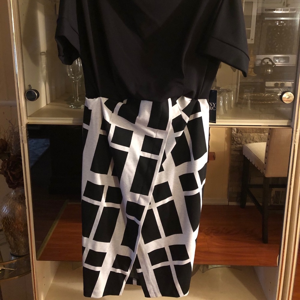 Black and grey Dress